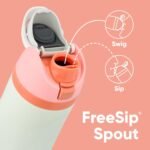 FreeSip Water Bottle with Straw